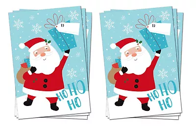 £5.69 • Buy 6 X LARGE FATHER CHRISTMAS SANTA SACKS STOCKING BAG GIFT PRESENTS XMAS TOY TREE 