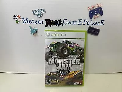 Monster Jam (Microsoft Xbox 360) Complete With Clean Game Disc - Ship’s Today • $23.95