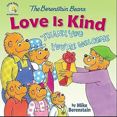 Berenstain Bears Book Cover Love Is Kind Quality Metal Magnet 4 X 4 Inches 8718 • $8.95