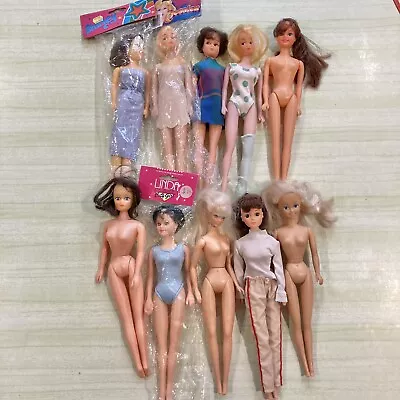 Bulk Lot Bundle Vintage Barbie Clone Dolls Clothes Fashion 60s 70s 80s Toys • $60