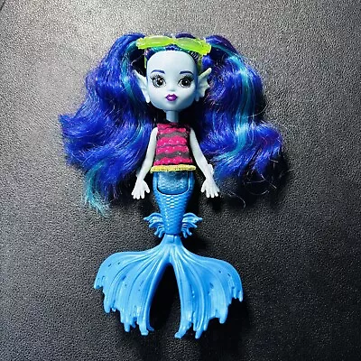 2016 Monster High Ebbie Blue Doll Family Of Lagoona Mermaid • $10.99