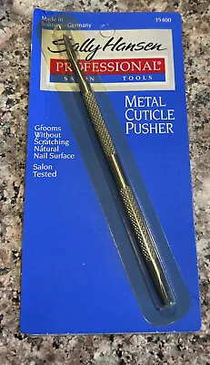 Sally Hansen Professional Salon Tools Metal Cuticle Pusher 35400 Vtg • $11.99