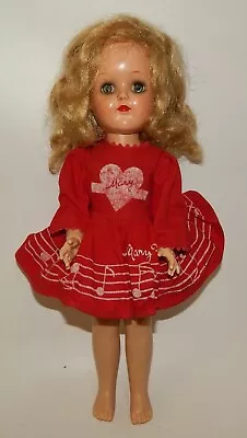 Vintage 1950's Ideal Mary Hartline Ideal 15  Doll With Original Dress • $122.49
