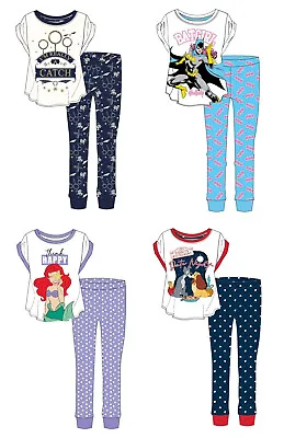 Ladies/womens Pj's Pyjamas Set Disney's Minnie/pooh/toy Story/dumbo/eeyore • £13.49