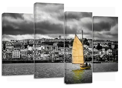 Falmouth Harbour Cornwall UK New Split Canvas Prints • £34