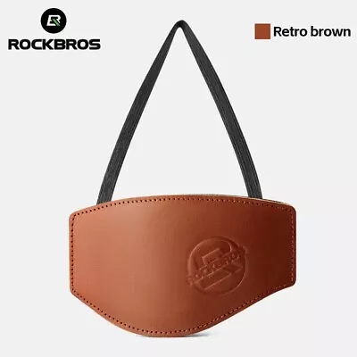 ROCKBROS Motorcycle Shoes Protector Shift Lever Shoe Cover Leather Anti-slip • $14.35
