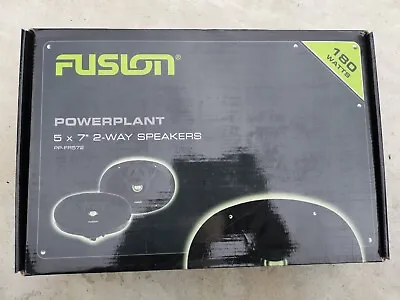 Genuine Fusion Powerplant PP-FR572 5 X 7” 2 Way Full Range Speakers 180 Watts • £69.95