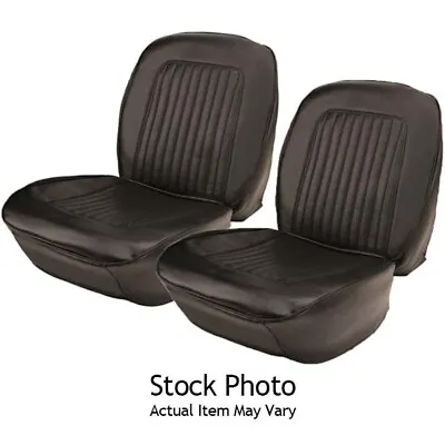 $282.96 • Buy PUI 67AS10U Bucket Seat Upholstery, 67 Chevelle, Blk, Pair
