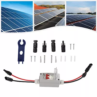 PV Solar Panel Disconnect Switch Waterproof Photovoltaic Circuit Isolator 32Amp • $34.99