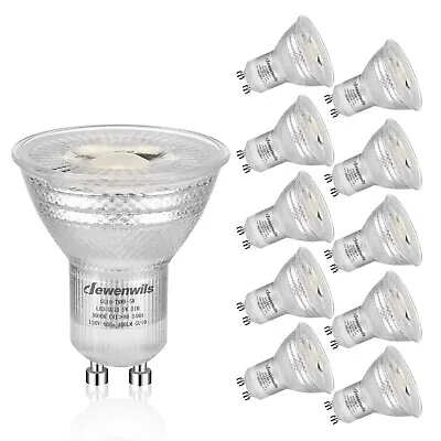 DEWENWILS 10-Pack GU10 LED Dimmable Bulb 400LM 5W Daylight Track Lighting Bulb • $17.84