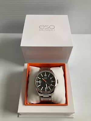 Men's ESQ Movado Casual Catalyst 3 ATM 42mm Swiss Quartz Watch. • $115