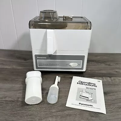 Vintage Panasonic Juicer Extractor MJ-65PR Tested Complete W Manual Instructions • $38.99