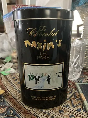 Maxim’s De Paris Chocolate Tin • $19.99