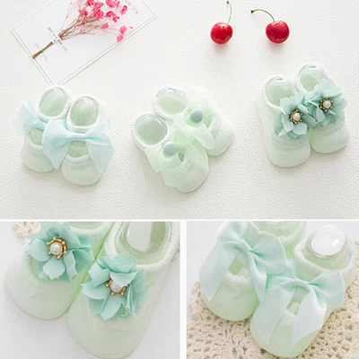 £3.74 • Buy Cotton Socks Anti Trainer Gripper Baby Children's Girl