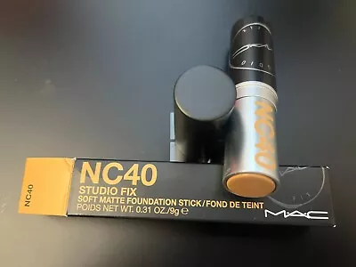 Discontinued Mac Studio Fix Soft Matte Foundation Stick Nc40 Only Few Rare  • $19.47