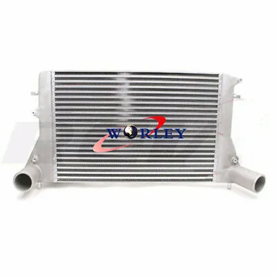 Aluminum Intercooler For VW Golf Jetta MK5/6 Passat B6 B7 Audi A3/S3 2.0 FSI TSI • $192.38