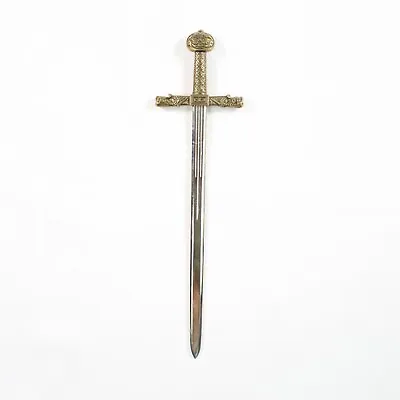 Miniature Sword Charlemagne King Charles Letter Opener Gift By Denix Replicas 9  • $14.95