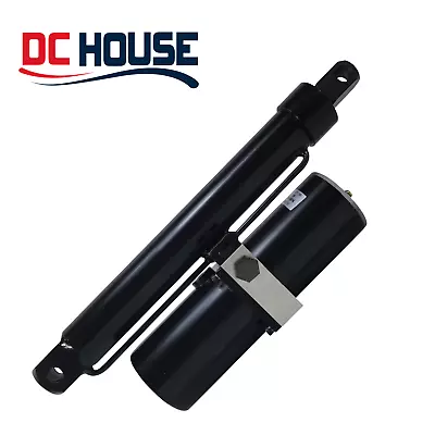 DC 12V 8  Stroke Industrial Hydraulic Linear Actuator Heavy Duty 1760lbs Force • $209