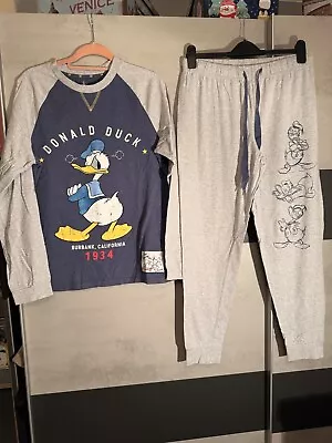 Disney Women’s Donald Duck Pajamas Set Size M RRP £50 • £17