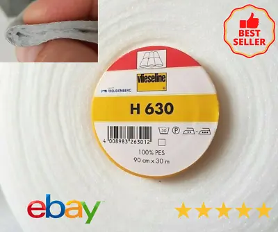 Vlieseline H630 Volume Fleece Batting - Low Loft Iron-On Fusible For Sewing • £14.59