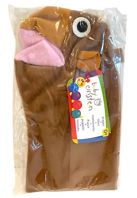 $44.95 • Buy NWT Baby Einstein Brown MONKEY Hand Puppet By Kids II 