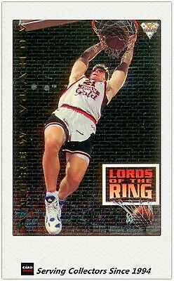 1994 Australia Basketball Card NBL Regular S1 Lord Of The Ring LR6:A. Vlahov • $11.58