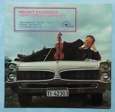 £10.55 • Buy Helmut Zacharias~happy Strings Happy Hits~1970 German 10-track Vinyl Lp Record