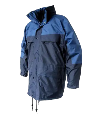 Mens 3 In 1 Parka Insulated Coat Waterproof Fabric Removable Fleece Liner Jacket • $37.75