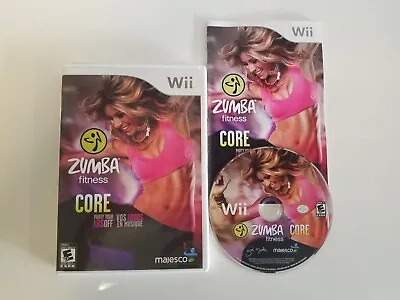 Zumba Fitness Core Wii Good Condition No Manual • £5.08