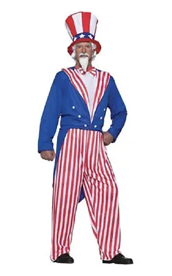 Forum Novelties Uncle Sam Costume Standard Size • $24.99