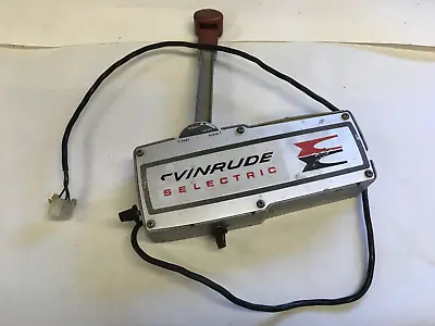 Vintage Evinrude Outboard Motor Electric Shift Control Box • $49.95