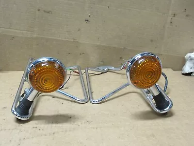 1999 Yamaha Virago XV1100 Rear Saddle Bag Rack Turn Signals 42X-83330-K1-00 • $99