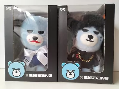 BIGBANG KRUNK Bear Stuffed Bear Set Official Plush Toy T.O.P G-DRAGON H /12.5in • $110