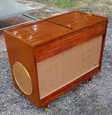 Vintage Magnavox Tube Record Player Stereo Console Mid Century Modern NICE!!! • $1400