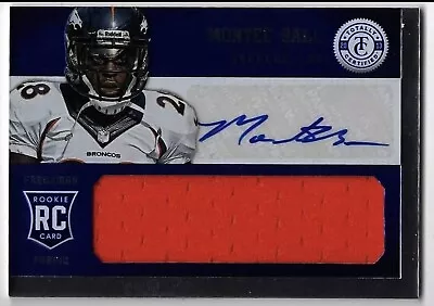 2013 Certified Montee Ball Rookie Jersey Autograph Card /99 • $9.99