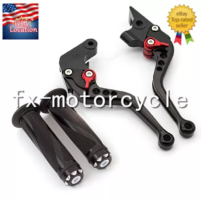 For DL650/V-STROM 2004-2010 SV650 SV650S 1999-2009 Brake Clutch Levers Grips CNC • $37.99