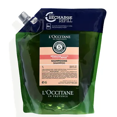 L'Occitane Aromachology 5 Essential Oils Repairing Shampoo - 1 Liter/33.8 Fl Oz • $54.99