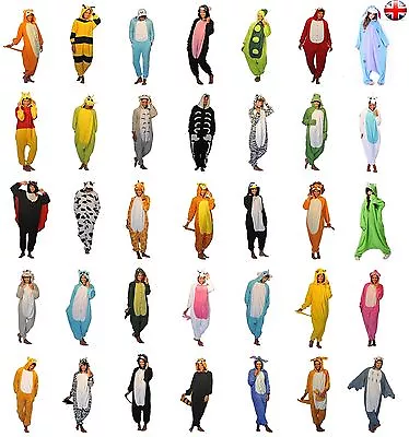 Animal Unisex Onesiee Fancy Dress Costume Hoodies Pajamas Sleep Wear • £19.99