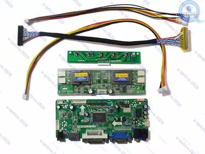 LCD Driver Board Inverter Lvds Converter Monitor Kit For HSD190ME12-A10/A06 • $23.66