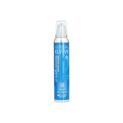 L'Oreal Elvive Styliste Extra Volume Firm Control Mousse 200ml (No Lid) • £5.99