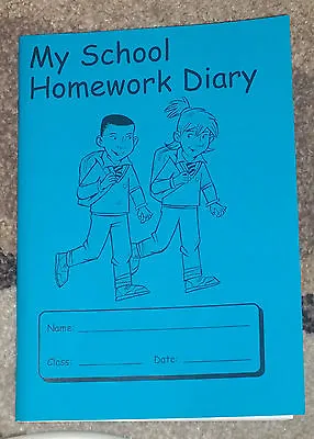 £3.29 • Buy HomeWork School Diary Test Dates Children Students Home Work NoteBook 3 Colours