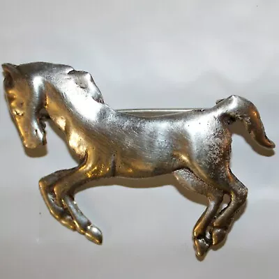 Sterling Silver Mustang Horse Pin • $25