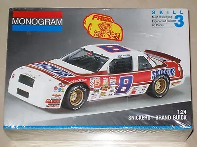Buick Regal NASCAR Snickers 1991 Rick Wilson - MONOGRAM 1:24 Plastic Model Kit • $39.99