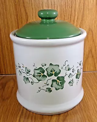 $5 • Buy Jay Imports Corning Corelle 6  CALLAWAY GREEN IVY CANISTER