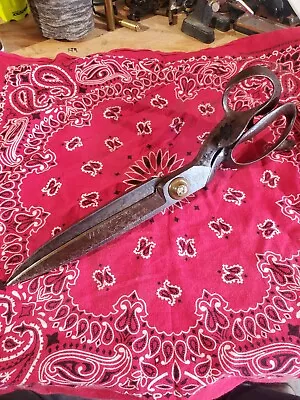 WISS 13  Vintage Sewing Scissors  Manufactured 1901 Newark N.J. • $124.99