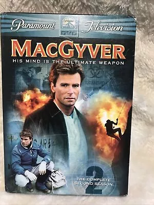 Vintage MacGyver The Complete Second Season 2 Two With Richard Dean Anderson Dvd • $5