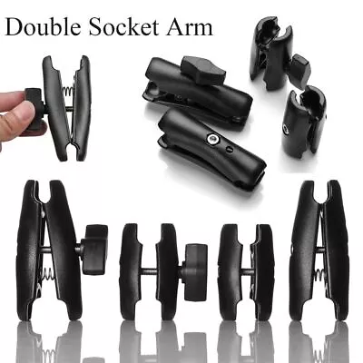 Long Bicycle Motorcycle For Ram Mount Phone Holder Double Socket Arm Ball Bases • $13.84