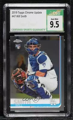 2019 Topps Chrome Update Target Will Smith #47 CSG 9.5 Gem Mint Rookie RC • $14.05