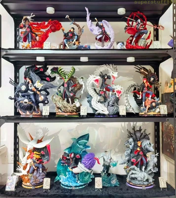 $6499.99 • Buy 11Pcs Clouds Naruto CS Akatsuki Pain Konan Obito Hidan Zetsu Sasori Resin Statue