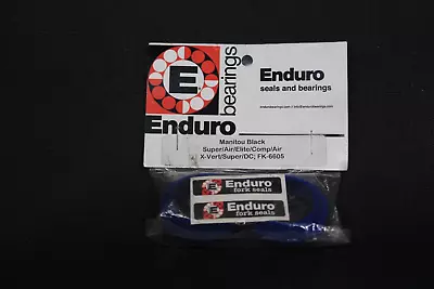 Enduro Manitou Black Seal Wiper Kit MTB Fork Super Air Elite Comp X Vert FK-6605 • $34